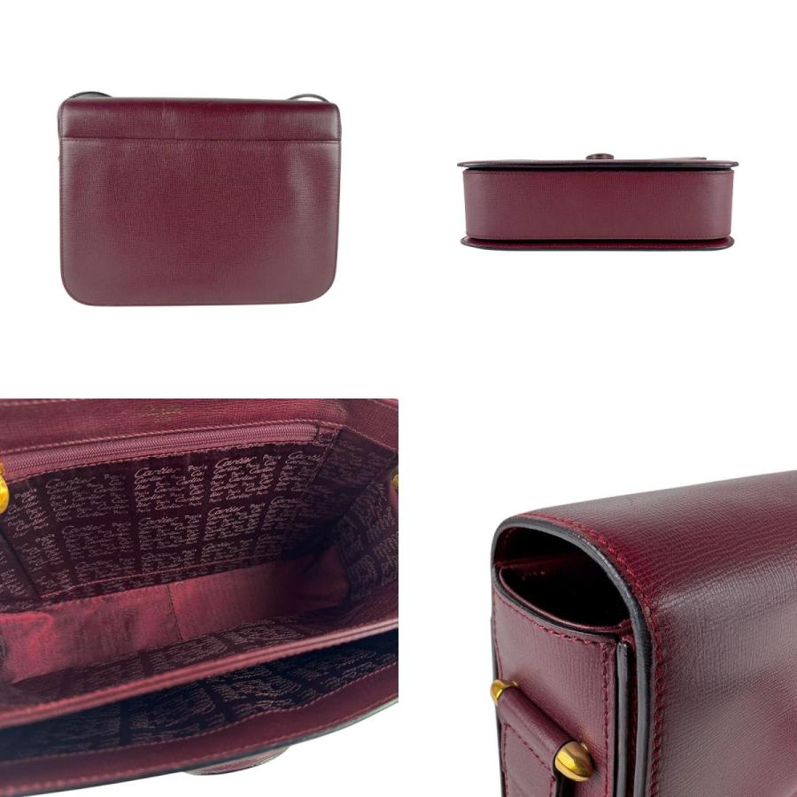 Cartier（カルティエ） ショルダーバッグ マストライン レザー