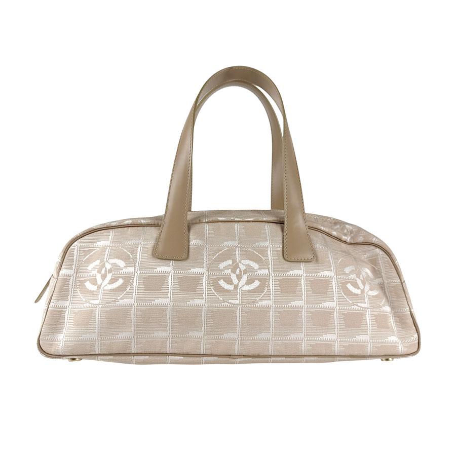 CHANEL（シャネル） ハンドバッグ ナイロンキャンバス/レザー ベージュ