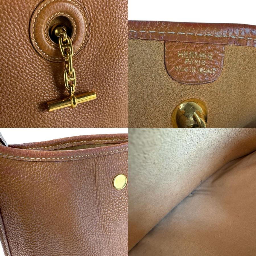 HERMES（エルメス） ショルダーバッグ ヴェスパPM レザー ブラウン