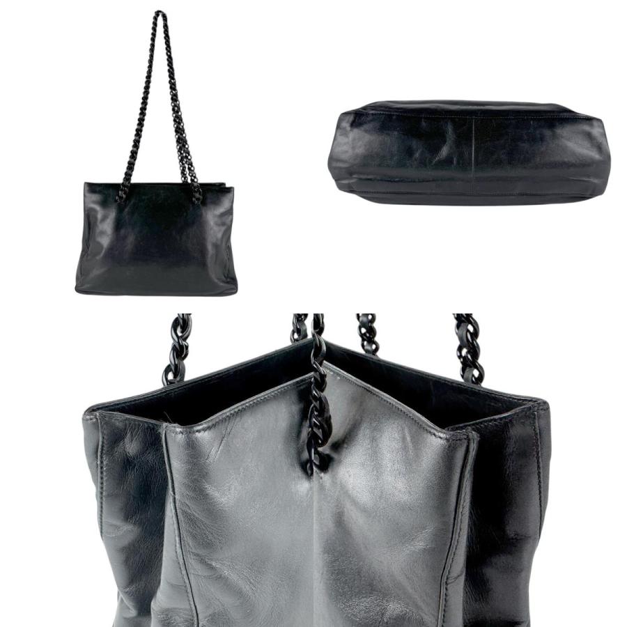 PRADA（プラダ） ショルダーバッグ レザー/プラスチック ブラック