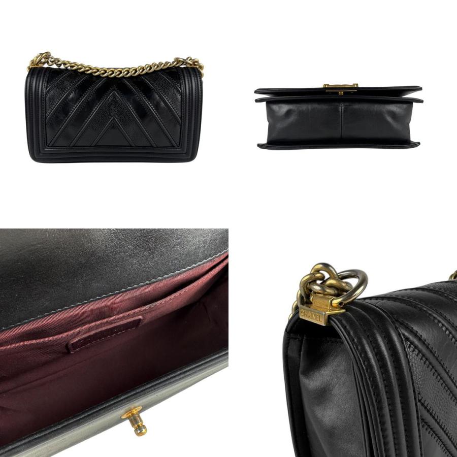 CHANEL（シャネル） ショルダーバッグ ボーイシャネル レザー/メタル