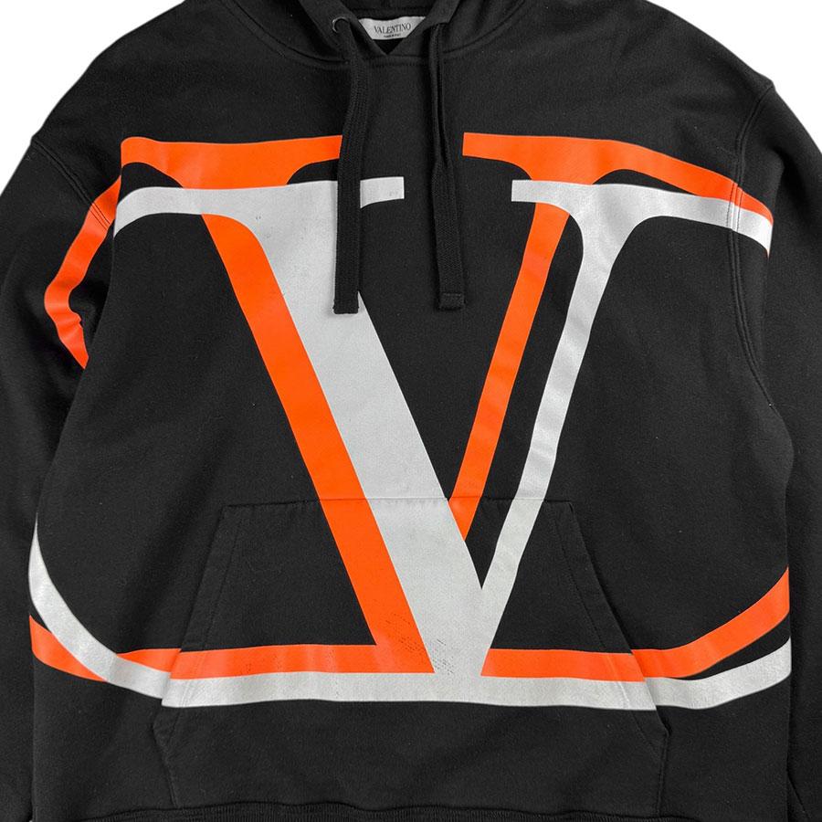 VALENTINO / パーカー/M/コットン/BLK ヴァレンティノ VALENTINO パーカー コットン/ポリウレタン ブラック