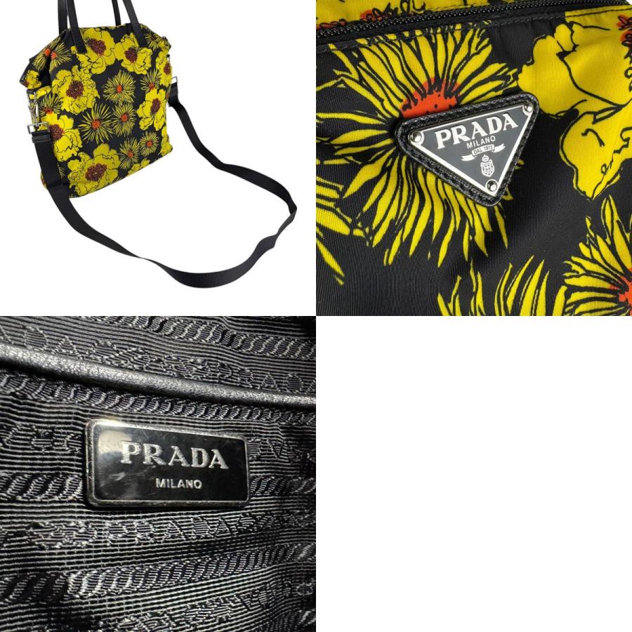 PRADA（プラダ） ショルダーバッグ ハンドバッグ ナイロン ブラック