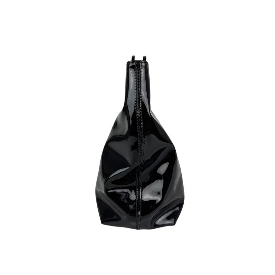 CELINE（セリーヌ） ハンドバッグ パテントレザー ブラック : ブランド 