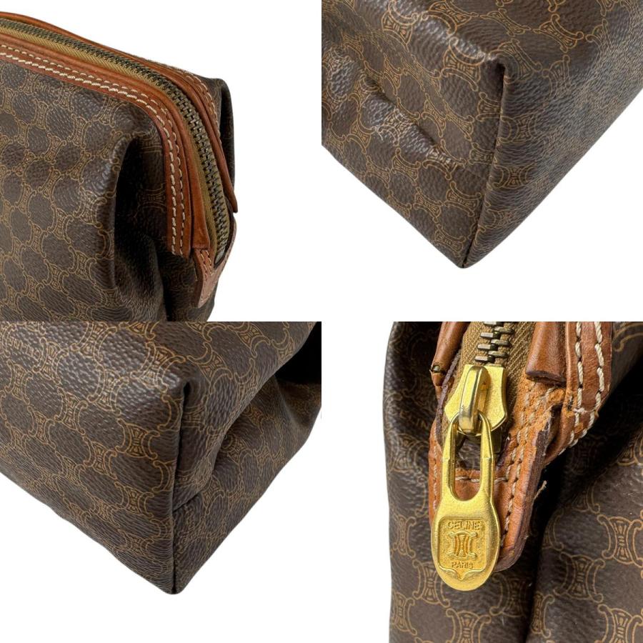 CELINE（セリーヌ） ポーチ マカダム PVCコーティングキャンバス