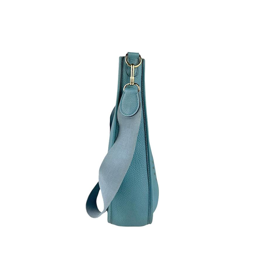 HERMES（エルメス） ショルダーバッグ エヴリン2 レザー ブルー