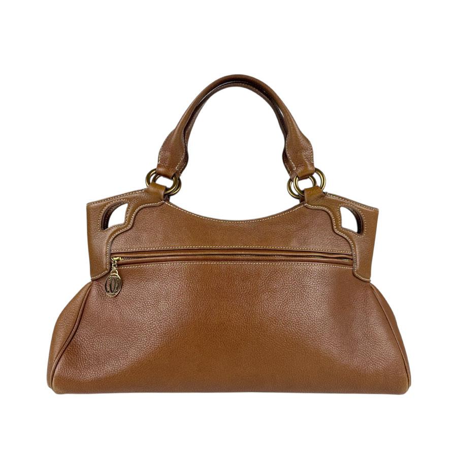 Cartier カルティエ マルチェロ ハンドバッグ レザー