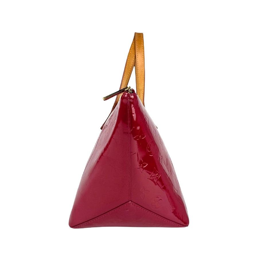 ルイヴィトン ヴェルニ PM 赤ハンドバッグ パテントレザー フランス製 LOUIS VUITTON（ルイ・ヴィトン） ルイ ヴィトン ハンドバッグ