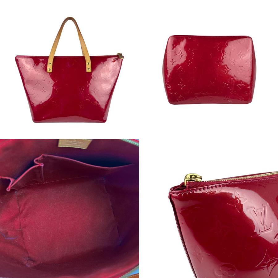ルイヴィトン ヴェルニ PM 赤ハンドバッグ パテントレザー フランス製 LOUIS VUITTON（ルイ・ヴィトン） ルイ ヴィトン ハンドバッグ