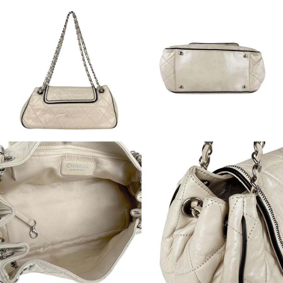 CHANEL（シャネル） ショルダーバッグ 2.55 レザー アイボリー 