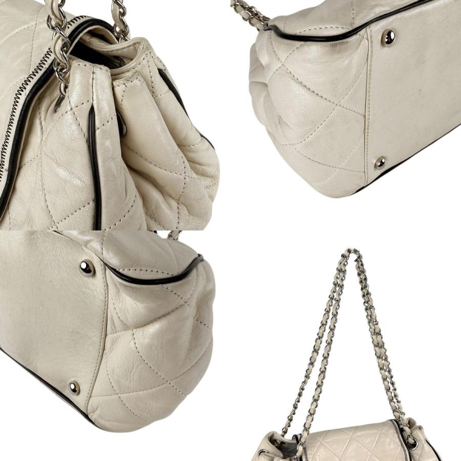 CHANEL（シャネル） ショルダーバッグ 2.55 レザー アイボリー 