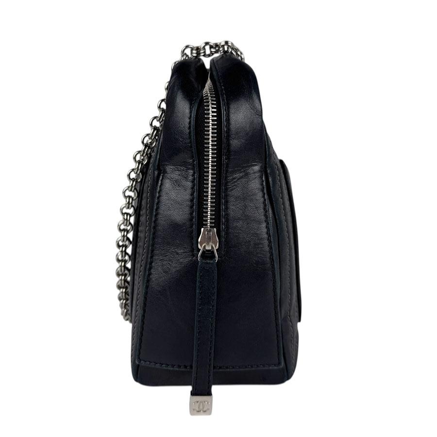 CHANEL（シャネル） ショルダーバッグ レザー/メタル ブラック