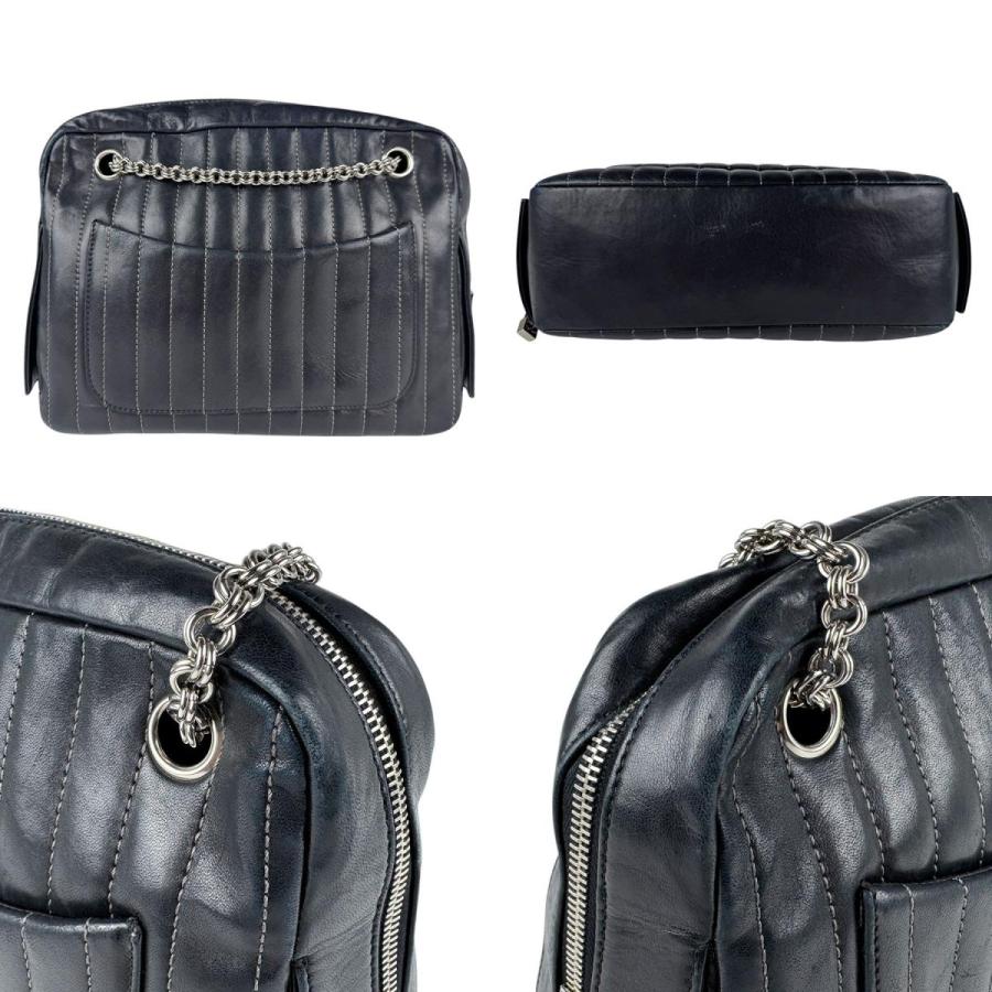 CHANEL（シャネル） ショルダーバッグ レザー/メタル ブラック