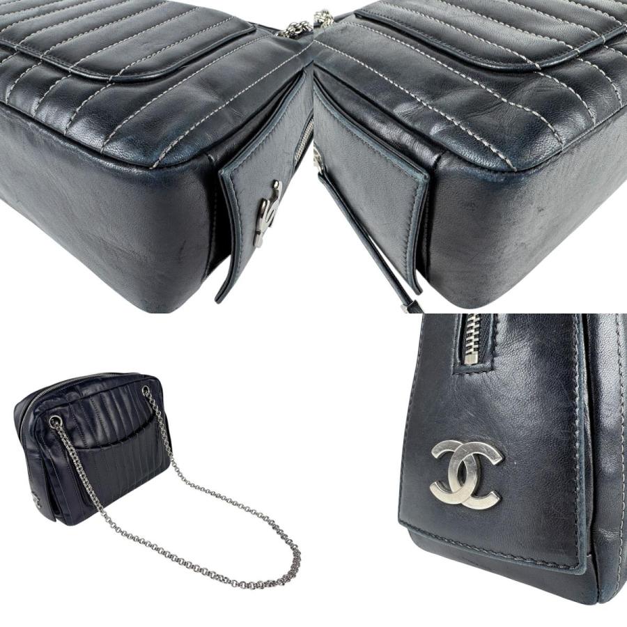 CHANEL（シャネル） ショルダーバッグ レザー/メタル ブラック