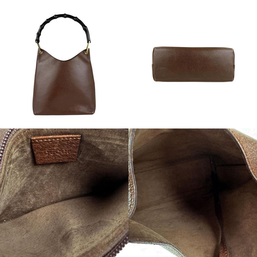 グッチ バンブー ワンショルダー レザー ブラウン　ポーチ付き　保存袋あり 楽天市場】グッチ 中古 ワンショルダー バンブーの通販