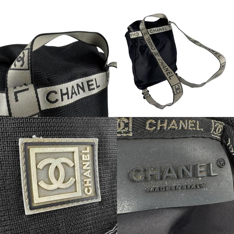 CHANEL（シャネル） リュック スポーツライン/メッシュ ブラック