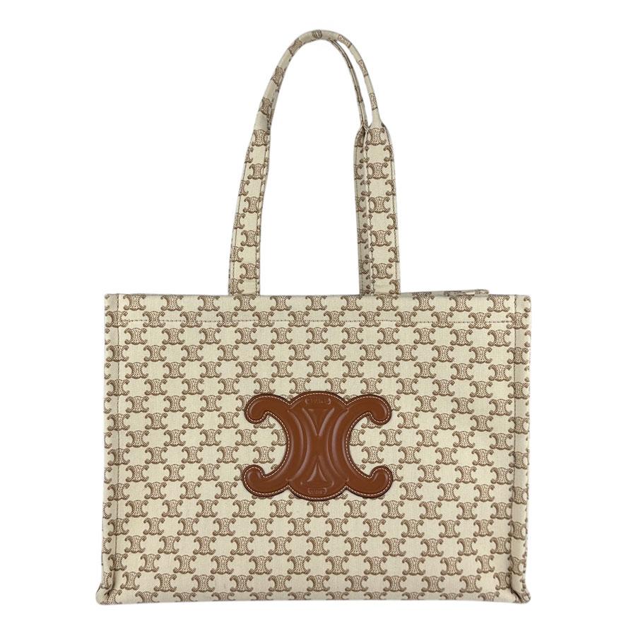 CELINE（セリーヌ） トートバッグ ショルダーバッグ ラージ カバタイス