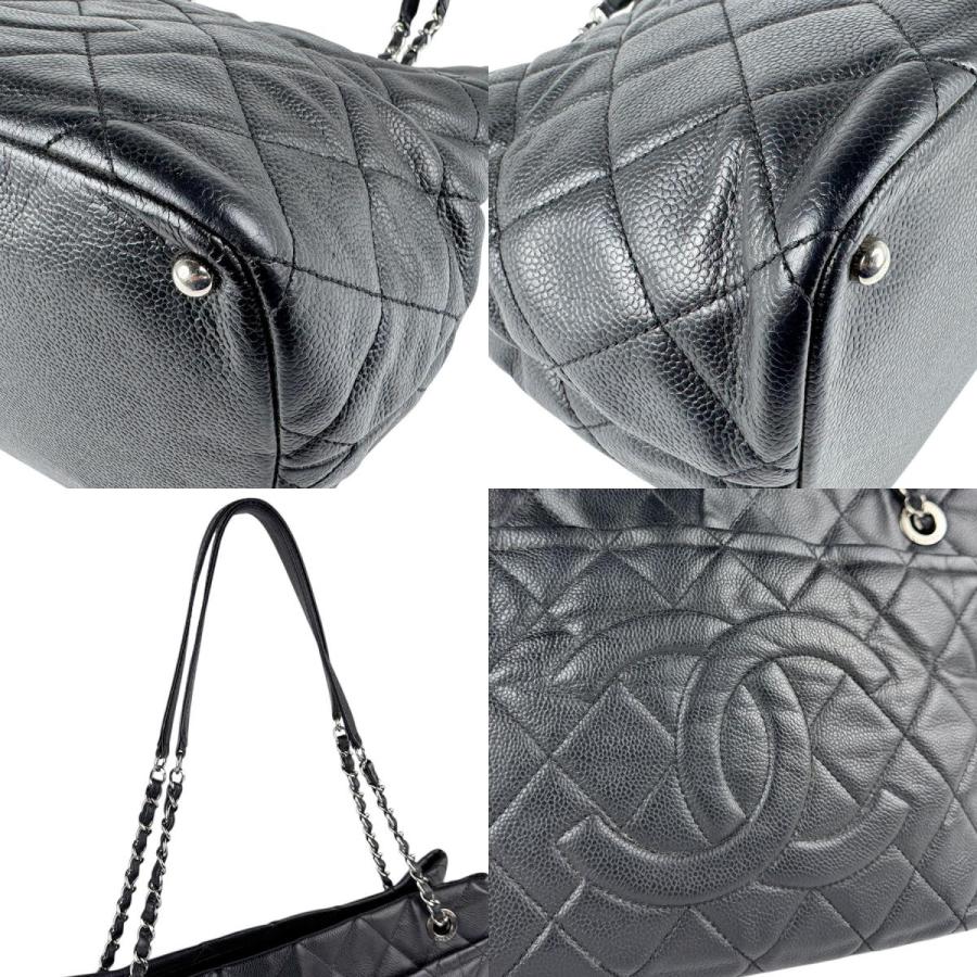 CHANEL（シャネル） ショルダーバッグ キャビアスキンレザー ブラック