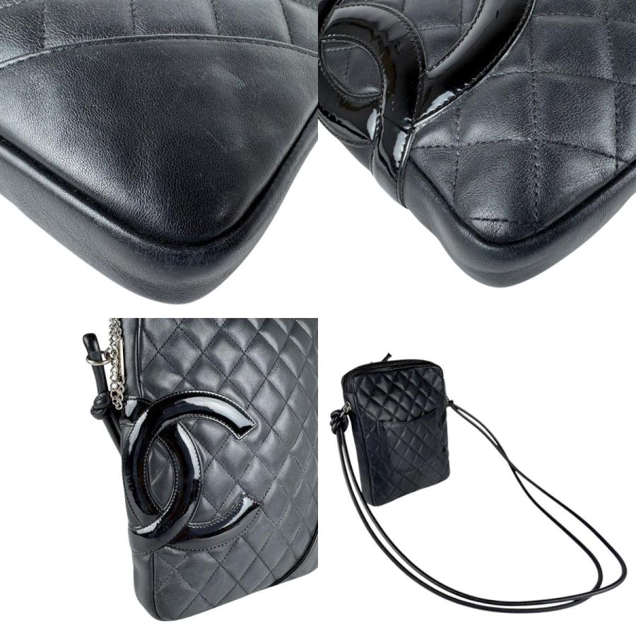 CHANEL（シャネル） ショルダーバッグ ラムスキン ブラック : ブランド