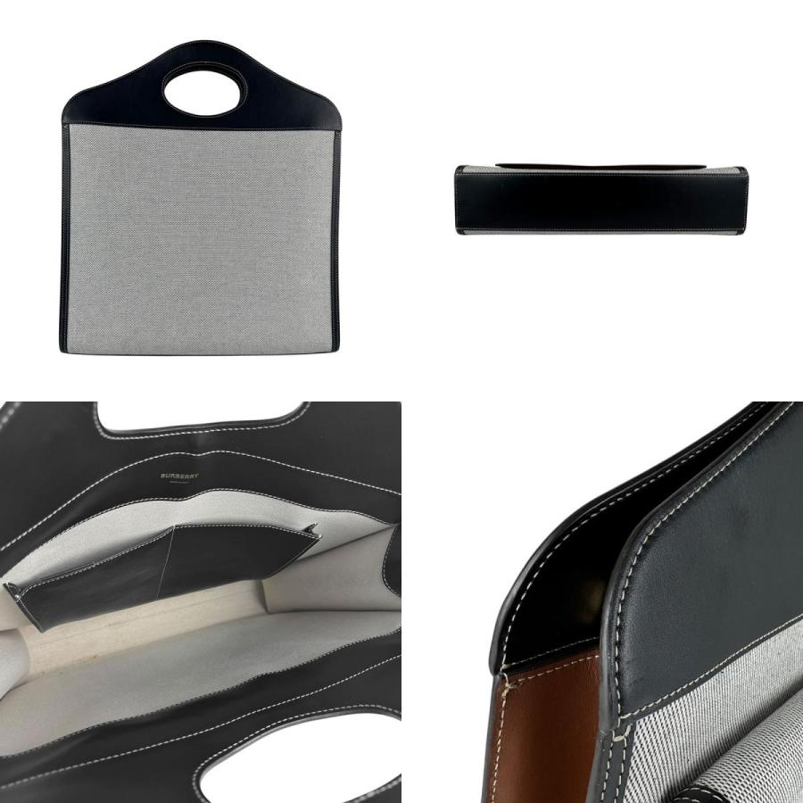 BURBERRY バーバリー ハンドバッグ ショルダーバッグ キャンバス