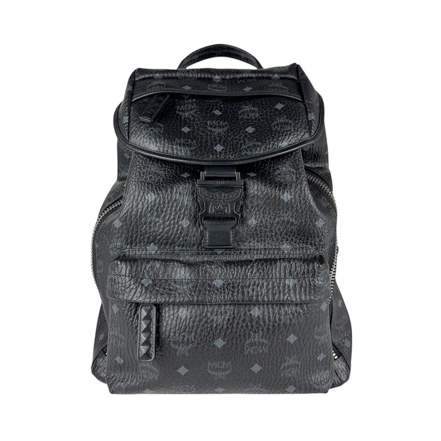 MCM（エムシーエム） エム シー エム リュック レザー ブラック