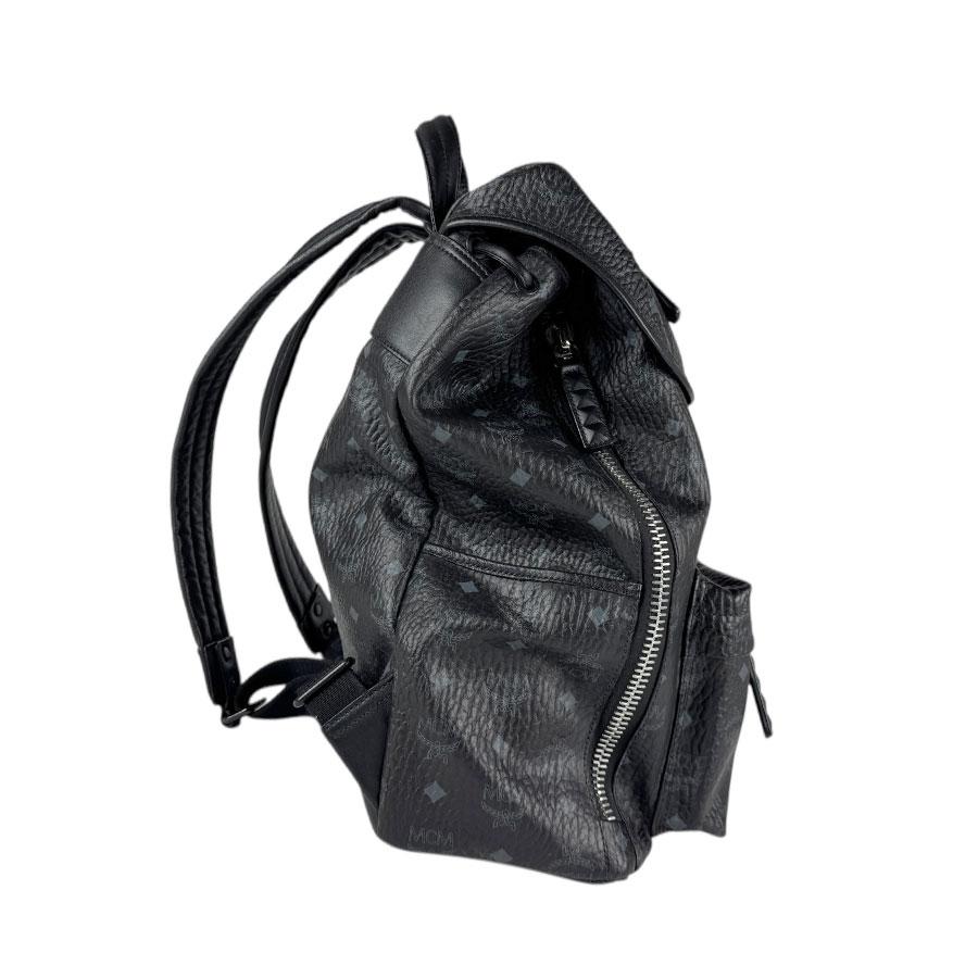 MCM ブラックレザー リュック MCM（エムシーエム） エム シー エム リュック レザー ブラック