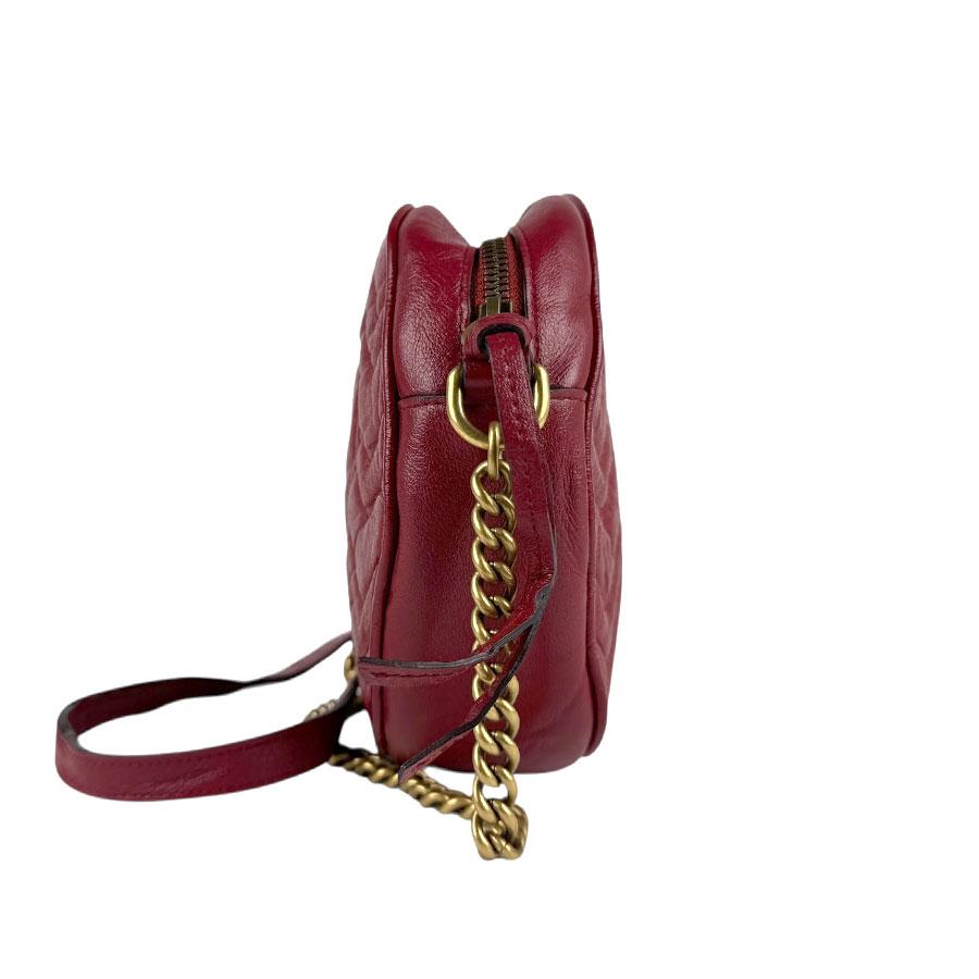 グッチ　赤いショルダーバッグ グッチ GUCCI ハンドバッグ ショルダーバッグ ソーホー トップハンドル