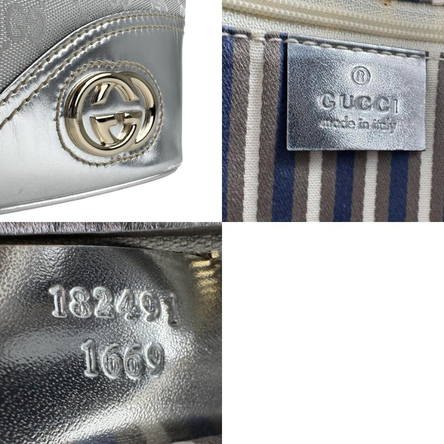 GUCCI（グッチ） ショルダーバッグ インターロッキング GGキャンバス
