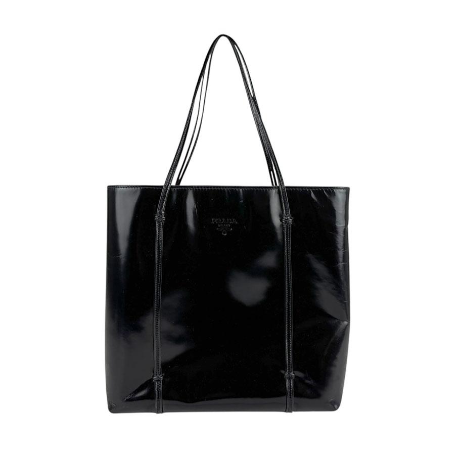 ■PRADA（プラダ）/良品 / レザー/ ハンドバッグ /ブラック 黒 プラダ PRADA バッグ 2way ハンドバッグ トートバッグ 手提げ