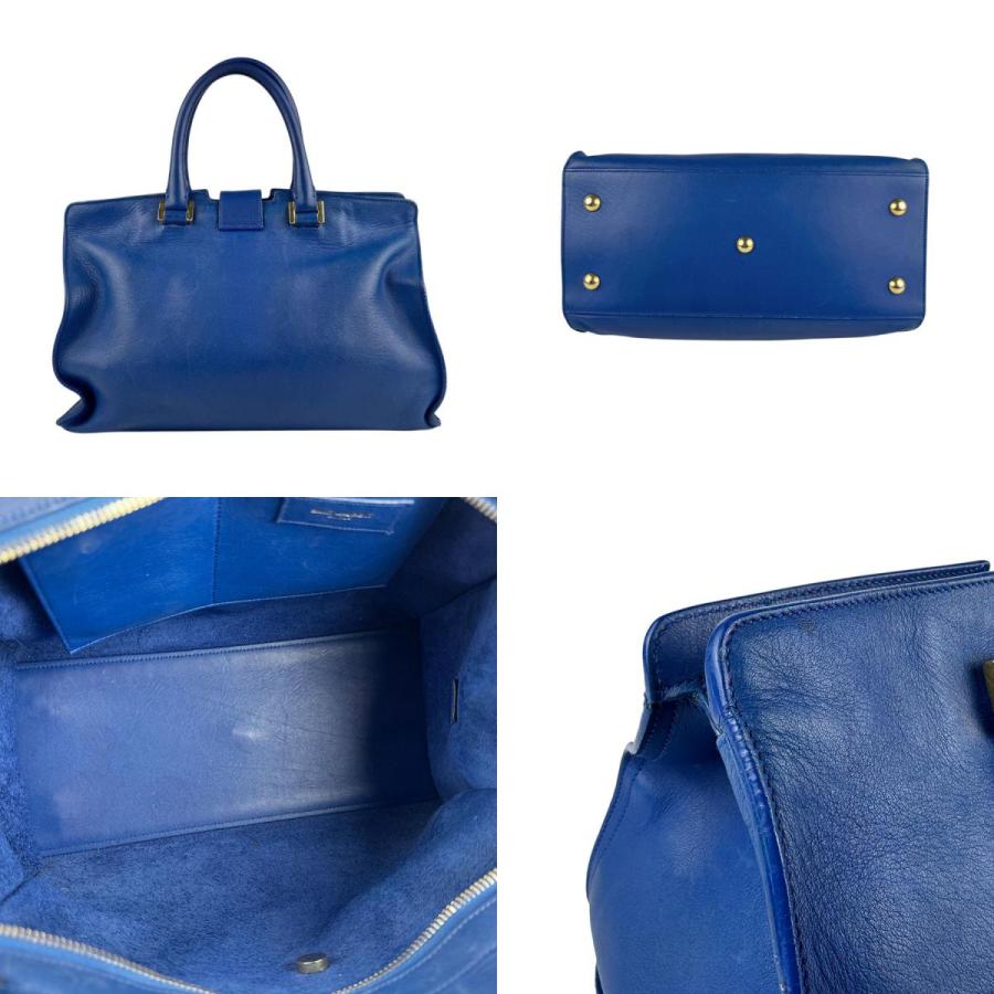 V*様 SAINT LAURENT ショルダーバッグ 青 楽天市場】サンローラン YSL モノグラム ベイビーチャイ チェーン