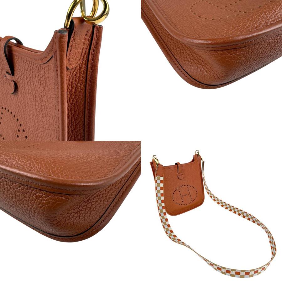 新品　HERMES  エヴリンtpm   キュイーヴル HERMES（エルメス） ショルダーバッグ エヴリンTPM トリヨンクレマンス