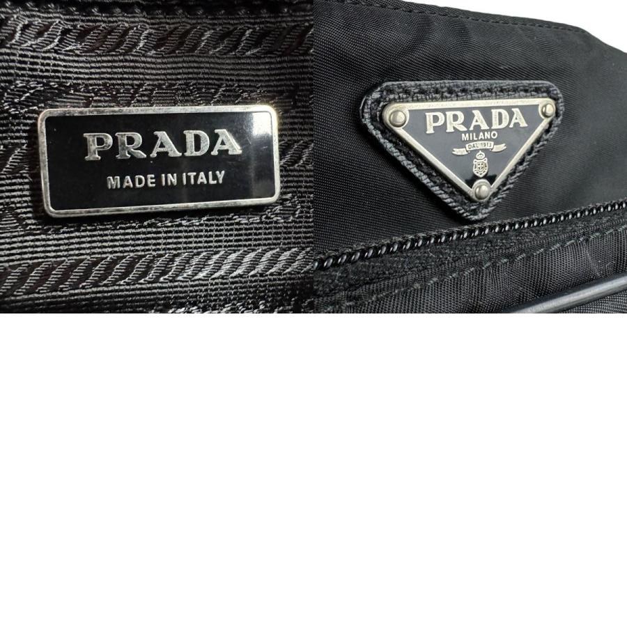 PRADA プラダ ショルダーバッグ ナイロン ブラック : ブランドバリュー