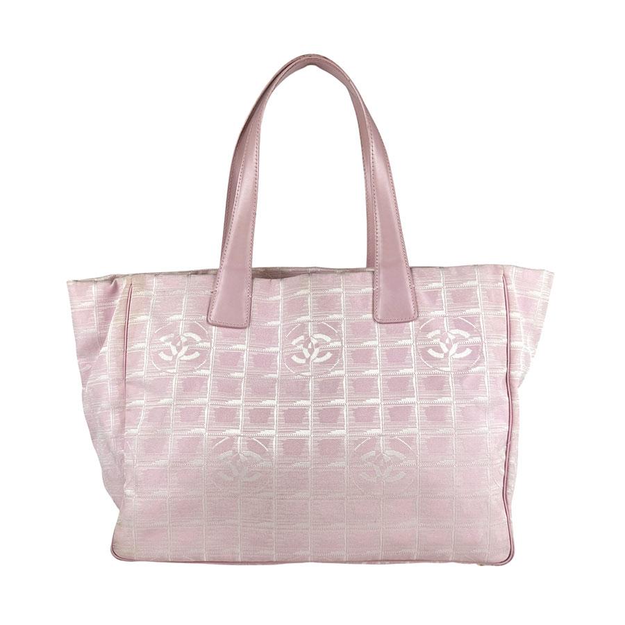 新品未使用 即日発送 CHANEL トートバッグ ピンク キャンバス生地 CHANEL（シャネル） ショルダーバッグ ナイロンキャンバス ピンク