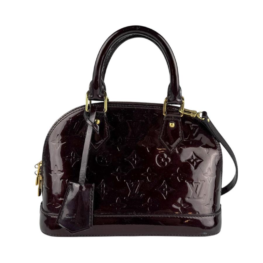 LOUIS VUITTON ヴェルニ アルマBB アマラント ショルダーバッグ