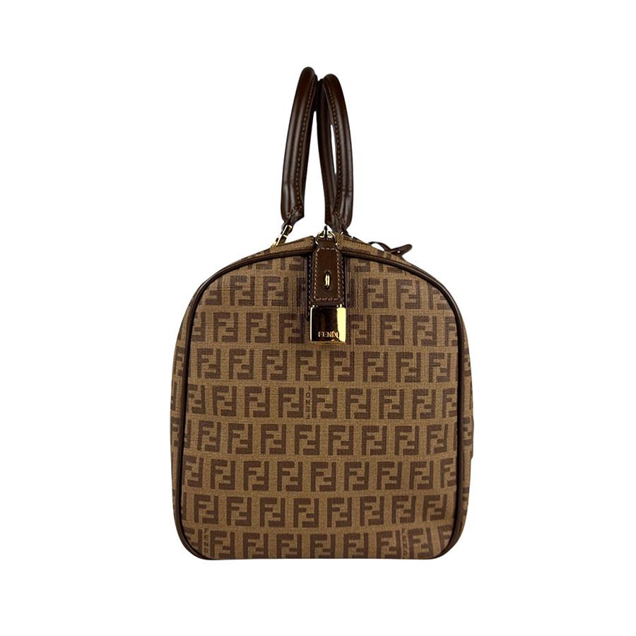 FENDI（フェンディ） ハンドバッグ ズッキーノ PVCコーティング