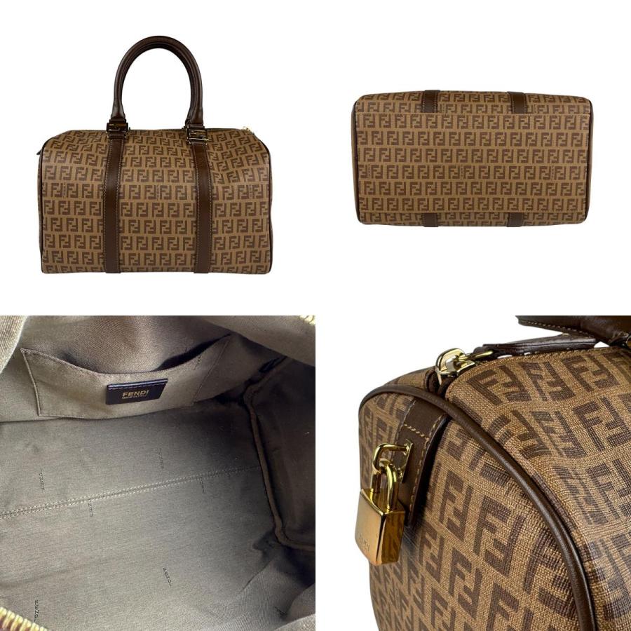 FENDI（フェンディ） ハンドバッグ ズッキーノ PVCコーティング