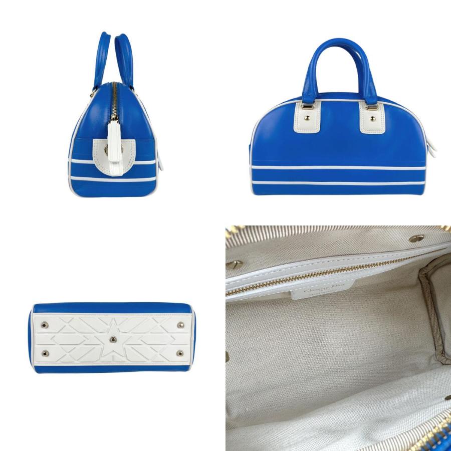 Christian Dior クリスチャンディオール グランドツアー ボウリングバッグ 2WAY ハンドバッグ ショルダーバッグ スモール ブラック レザー クリスチャンディオール Christian Dior ハンドバッグ ショルダー