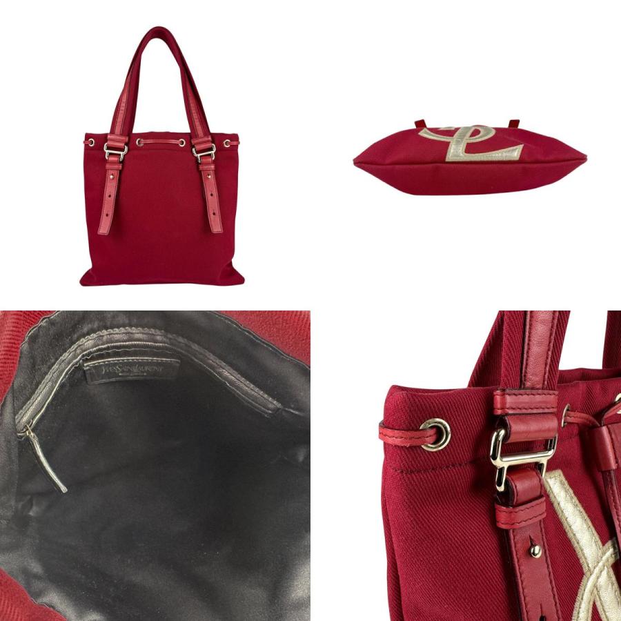 YVES SAINT LAURENT ハンドバッグ レッド SAINT LAURENT 】レッド ハンドバッグ