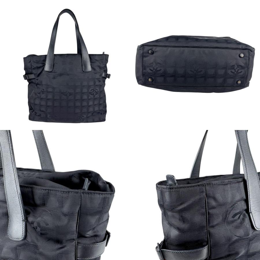 CHANEL（シャネル） トートバッグ ハンドバッグ ナイロン ブラック