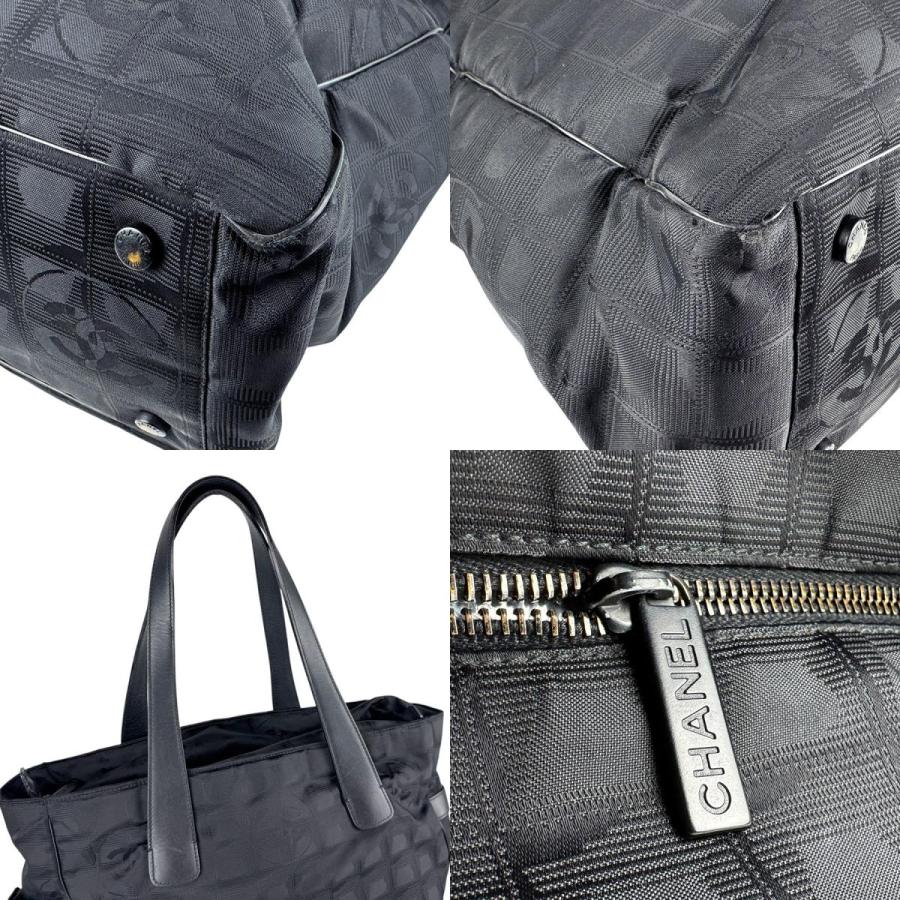 CHANEL（シャネル） トートバッグ ハンドバッグ ナイロン ブラック