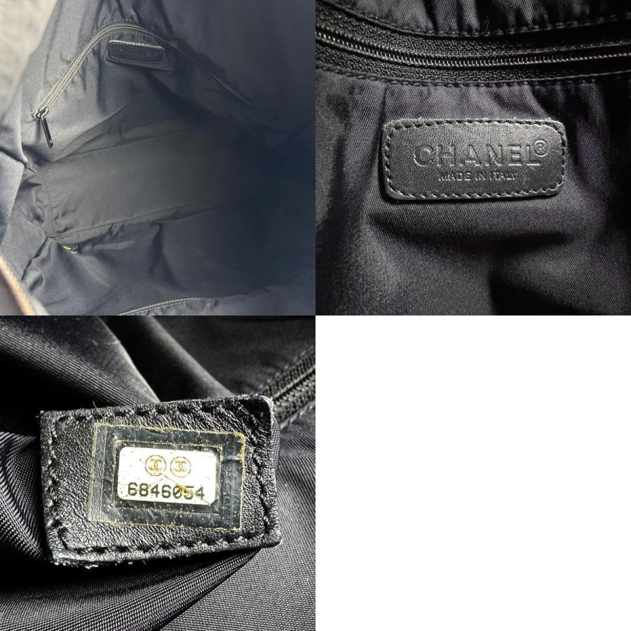 CHANEL（シャネル） トートバッグ ハンドバッグ ナイロン ブラック
