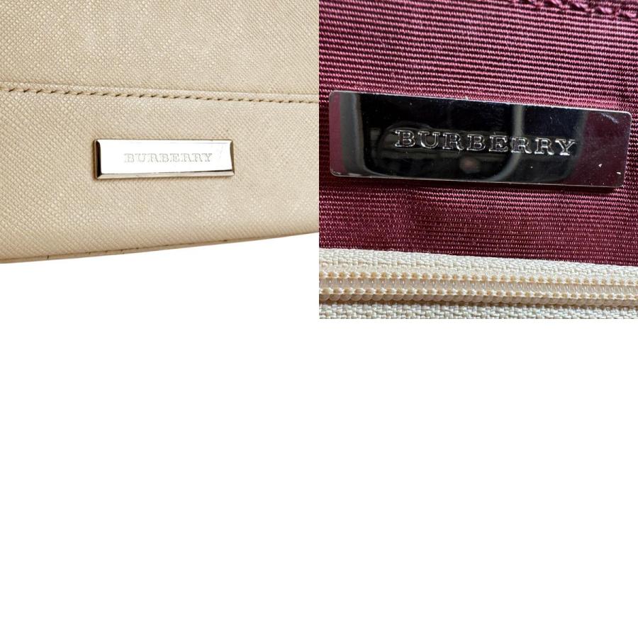 BURBERRY（バーバリー） ショルダーバッグ レザー ベージュ : ブランド