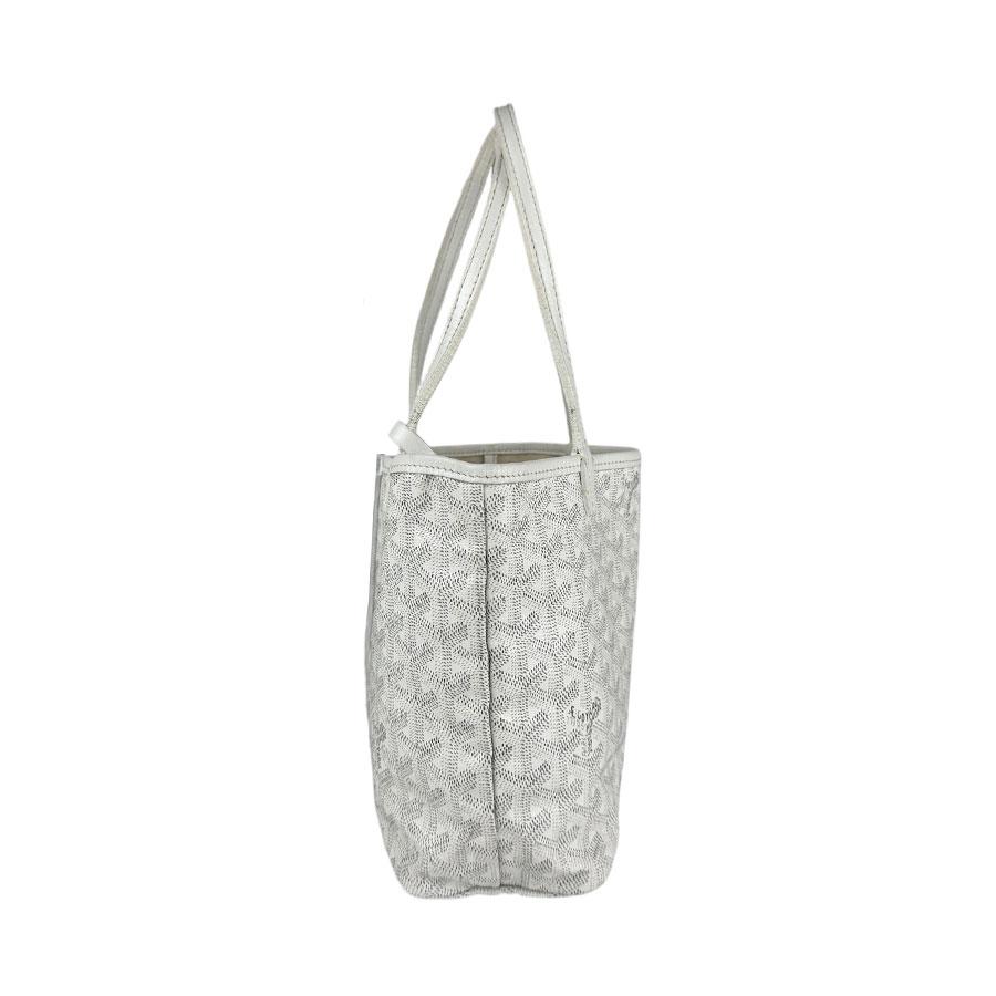 GOYARD（ゴヤール） ハンドバッグ PVC/レザー ホワイト/グレー