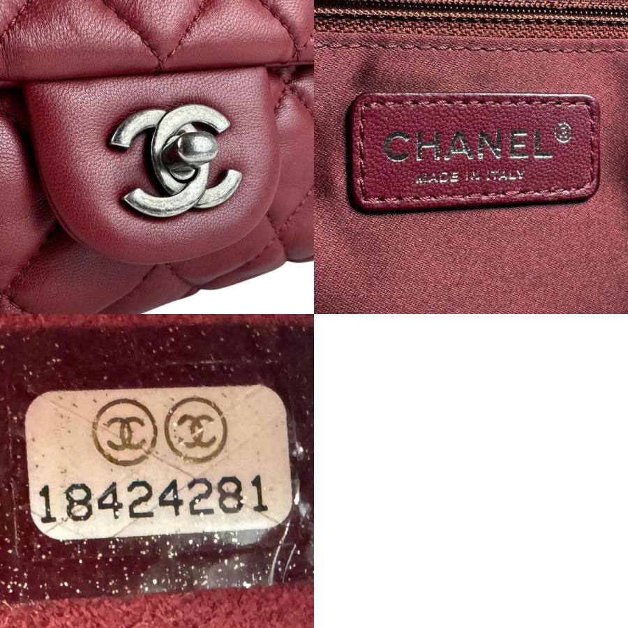 【新品同様】シャネル　トートバッグ　ハンド　ショルダー　レザー　マトラッセ CHANEL - シャネル マトラッセ チェーンショルダー トートバッグ