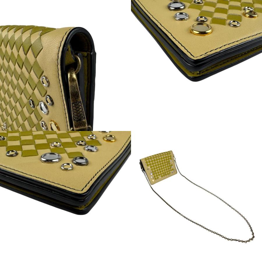 ボッテガヴェネタ BOTTEGAVENETA チェーンウォレット イントレチャート