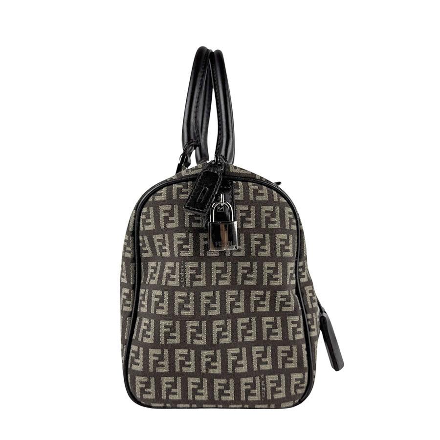 FENDI（フェンディ） ハンドバッグ ズッキーノ ナイロンキャンバス