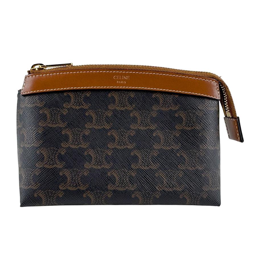 CELINE（セリーヌ） ポーチ PVCコーティングキャンバス/レザー