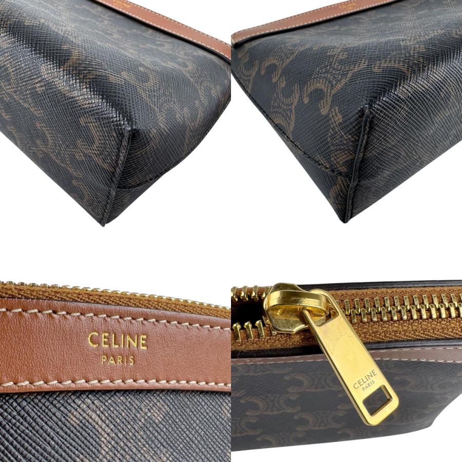 CELINE（セリーヌ） ポーチ PVCコーティングキャンバス/レザー