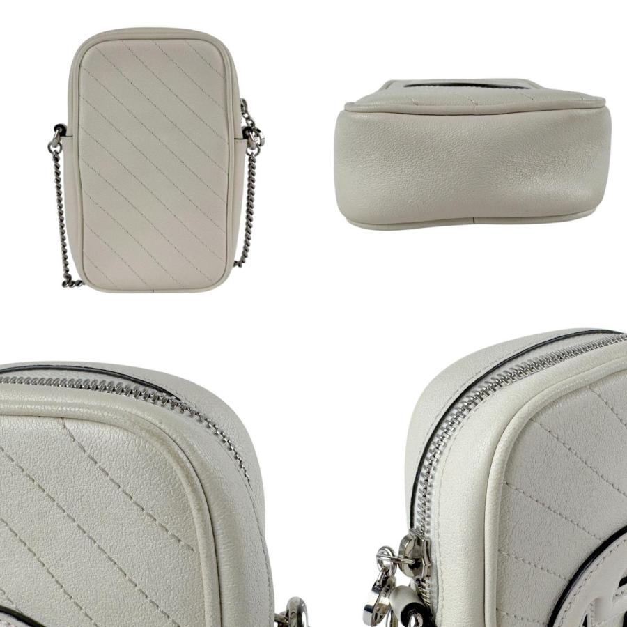 GUCCI（グッチ） 斜め掛けショルダーバッグ ブロンディ レザー