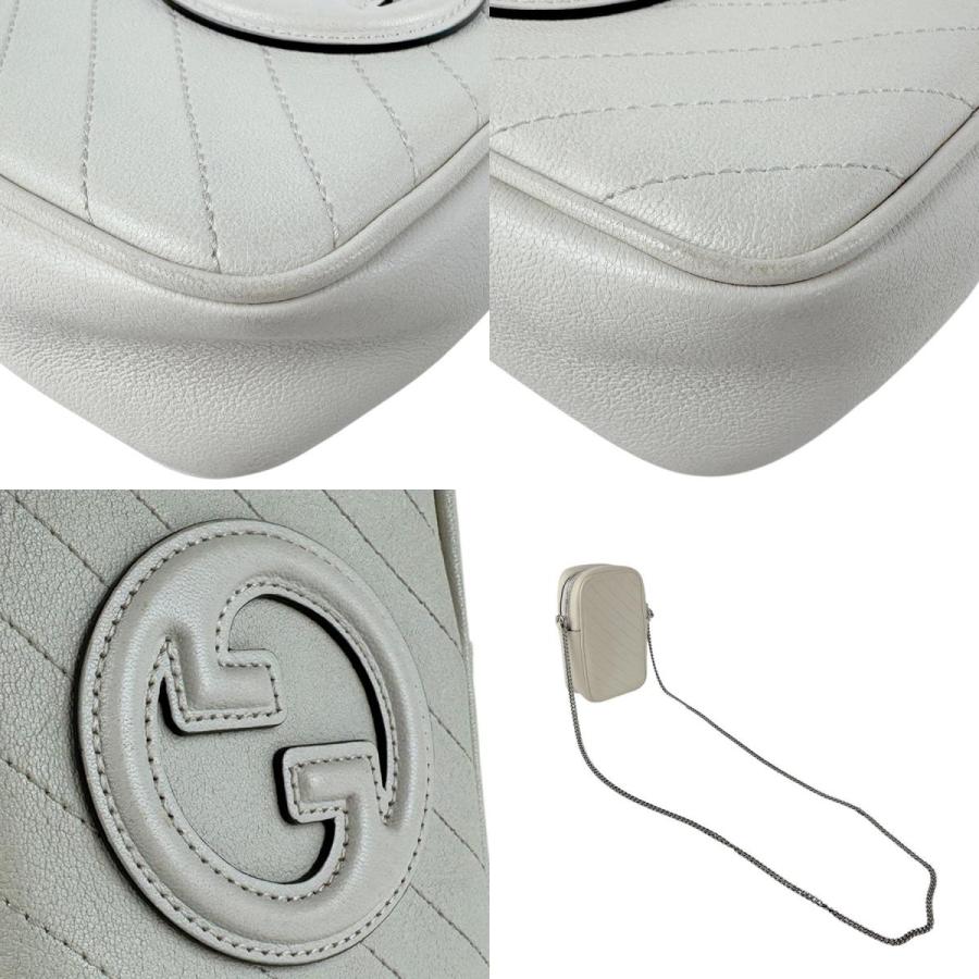 GUCCI（グッチ） 斜め掛けショルダーバッグ ブロンディ レザー